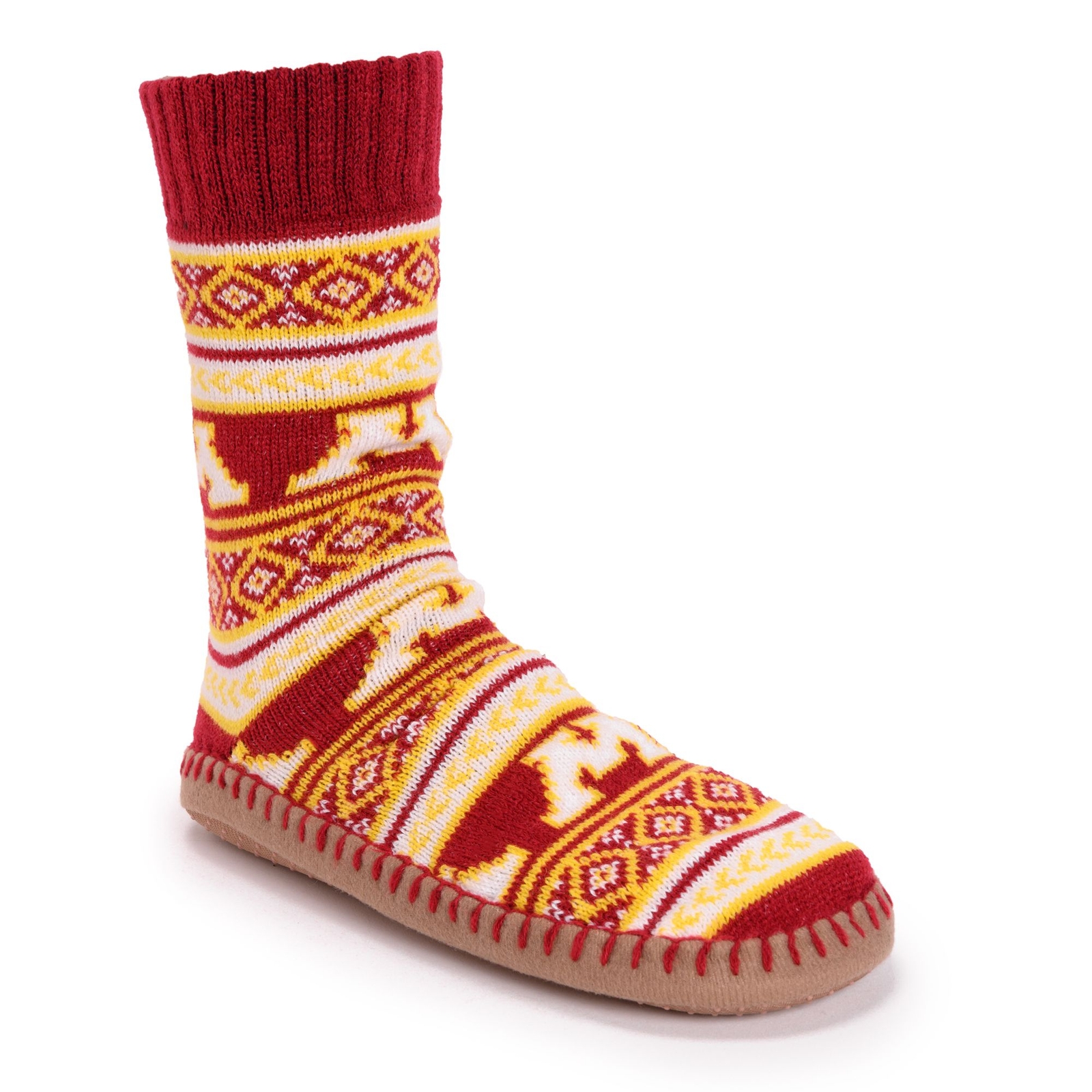 NCAA Unisex Game Day Slipper Sock Multi Socks M