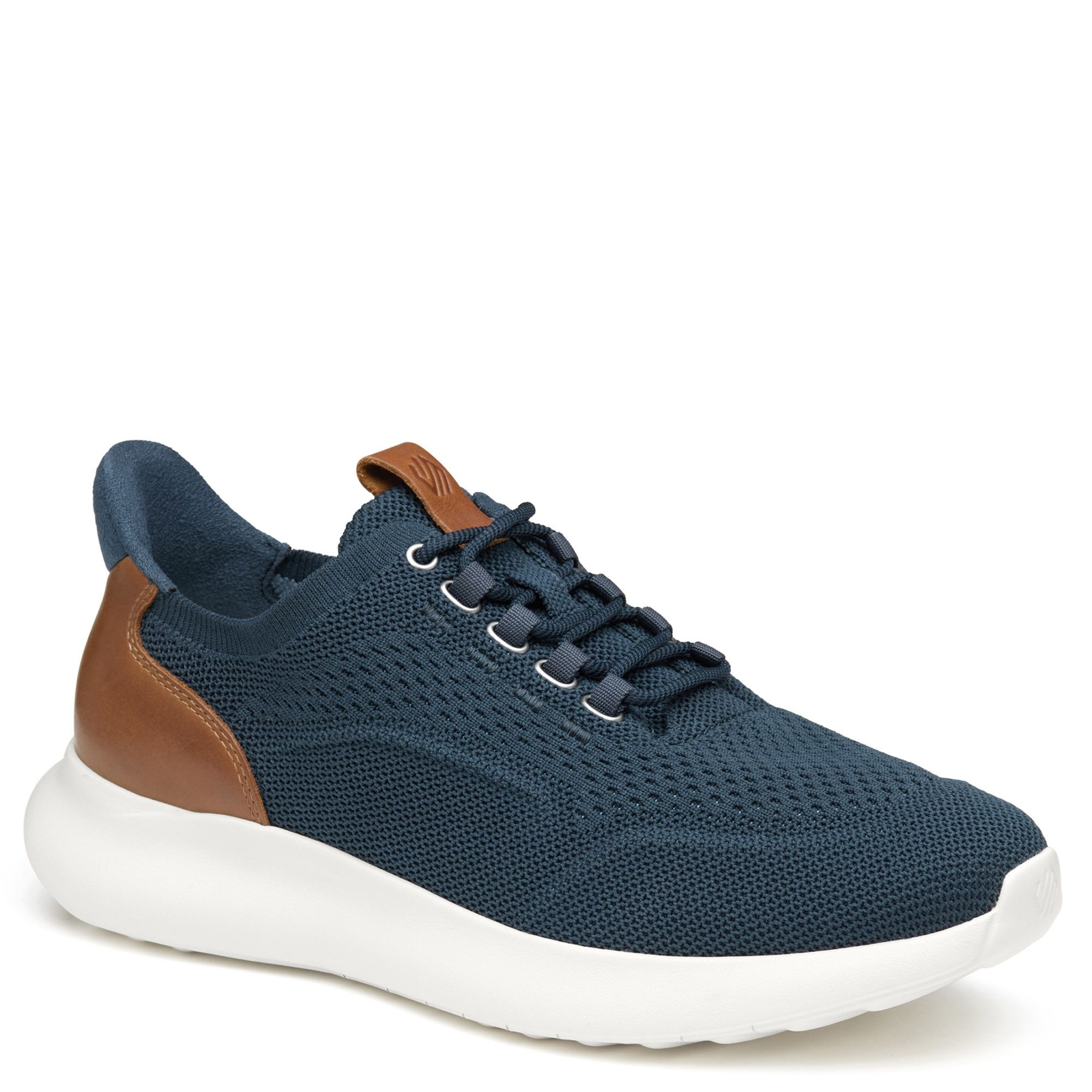 Johnston & Murphy Amherst 2.0 Knit Plain Toe Men's Navy Sneaker 12 M