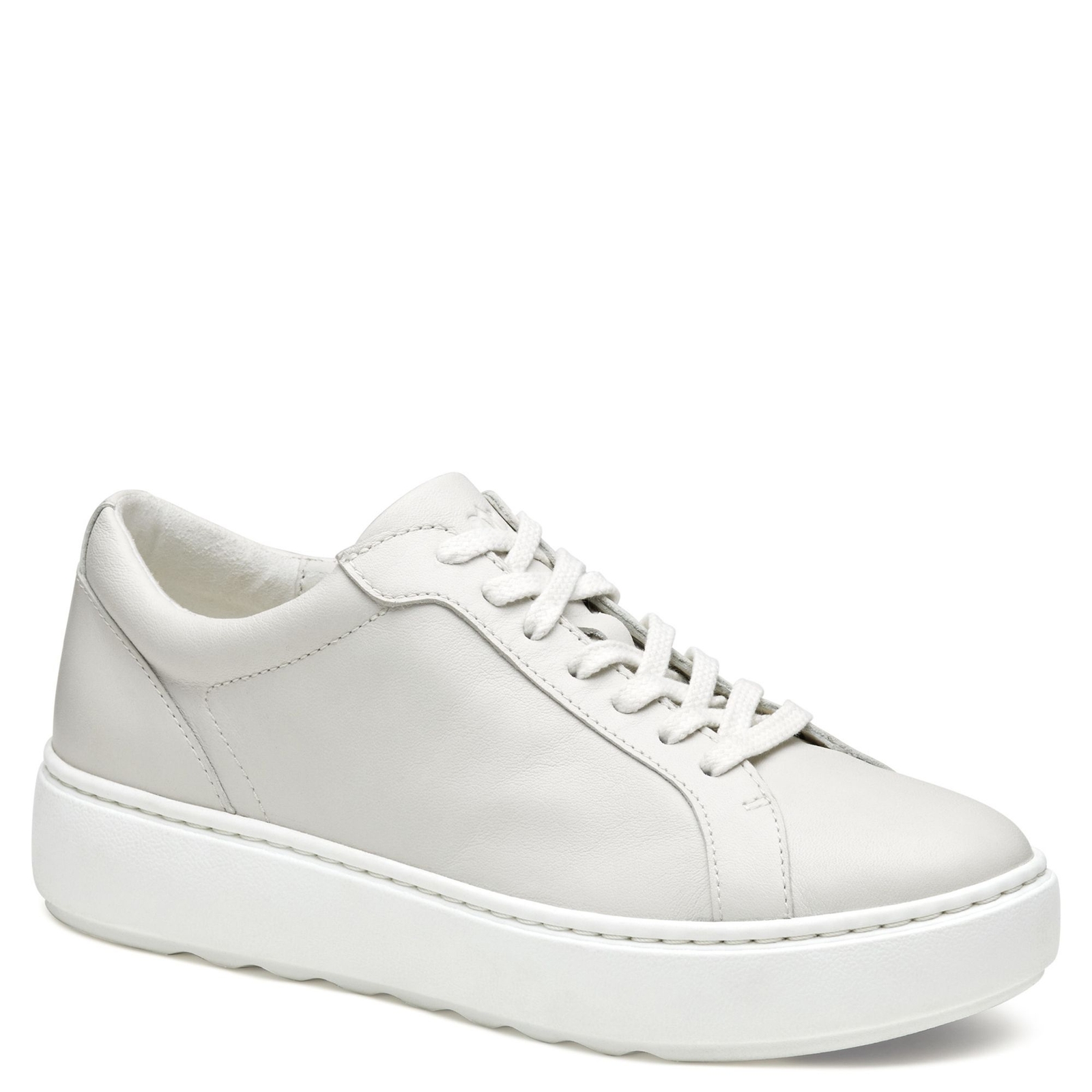 Johnston & Murphy Cammie Lace Up Women's White Tennis 9 M