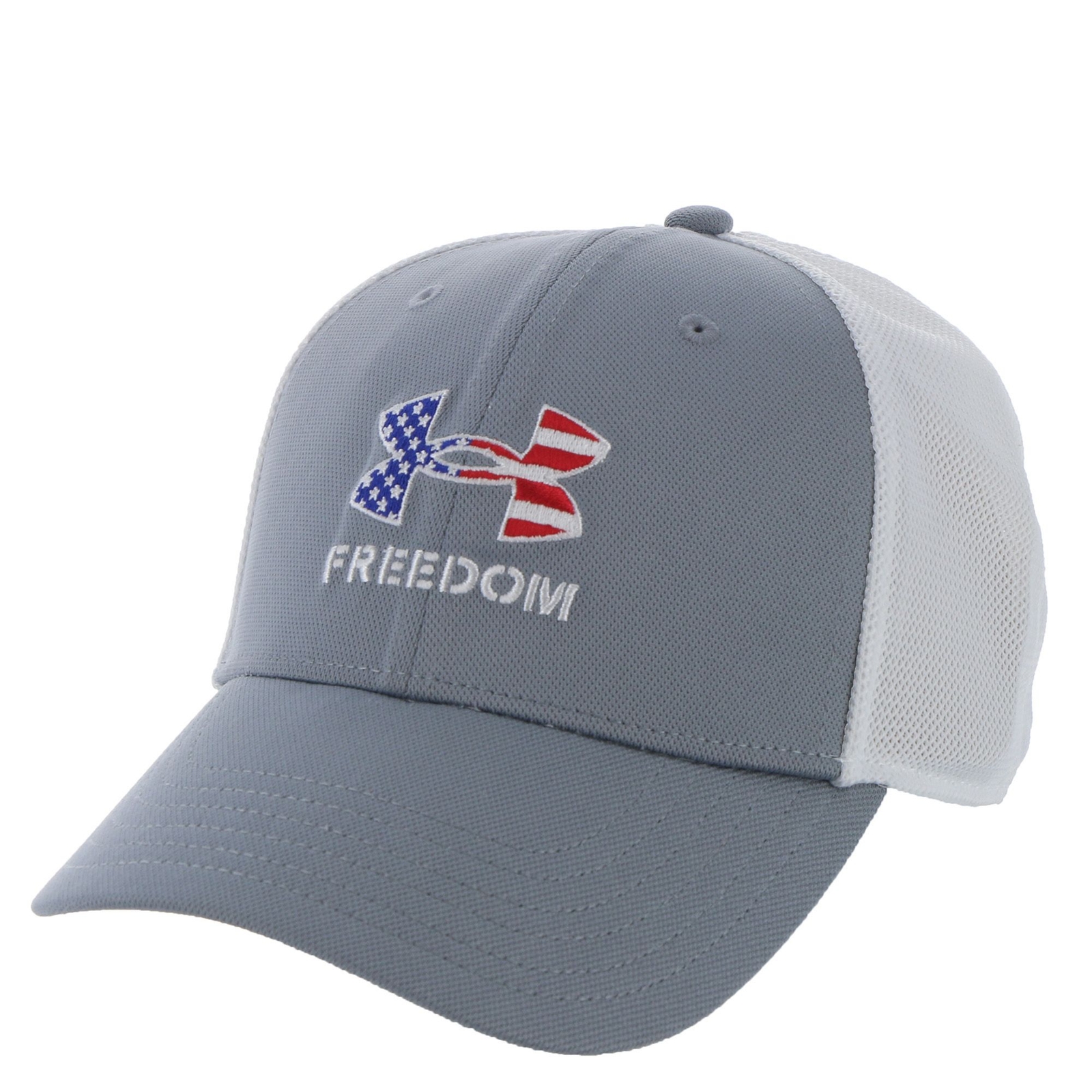 Under Armour Women's Freedom Trucker Hat Grey Hats One Size
