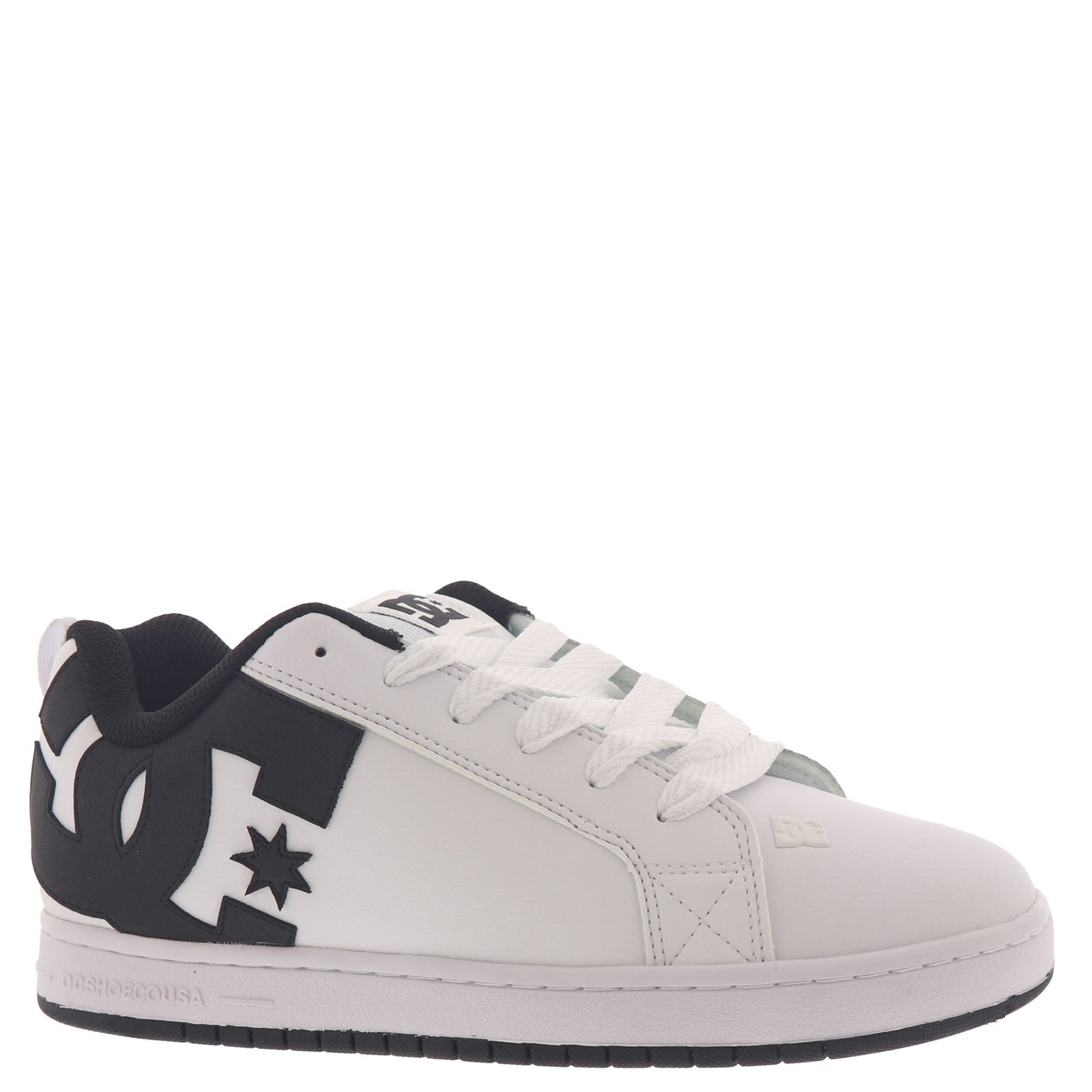 DC Court Graffik Athletic Skate Shoe Men's White Skate 10