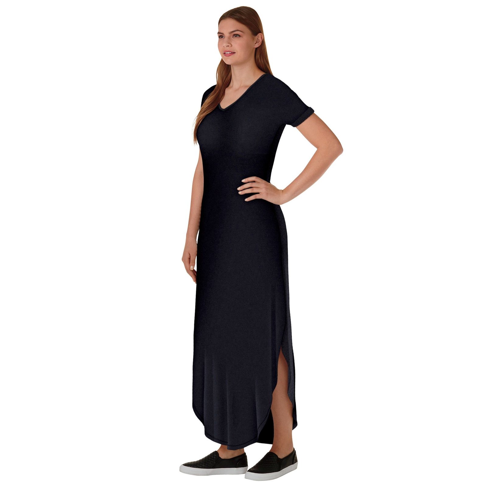 knee length dresses for ladies Casual T-Shirt Maxi Dress main image 0