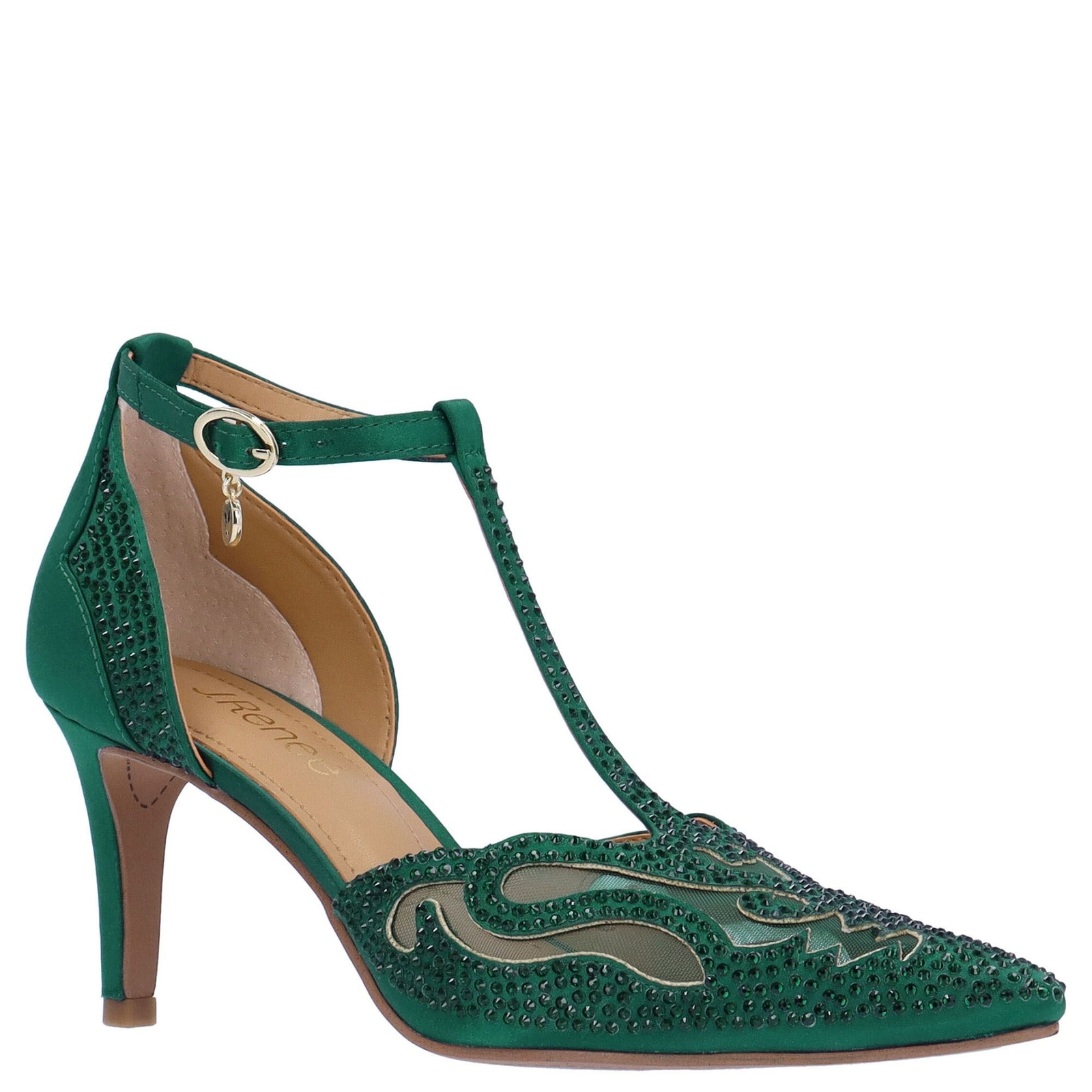 J. Renee Lisha Women's Green Pump 9 W