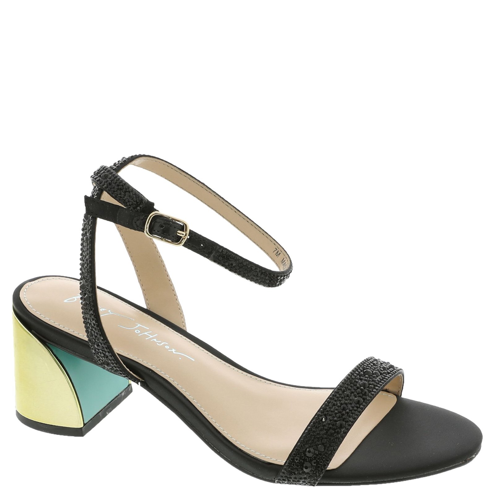Betsey Johnson Jean Women's Black Sandal 8.5 M
