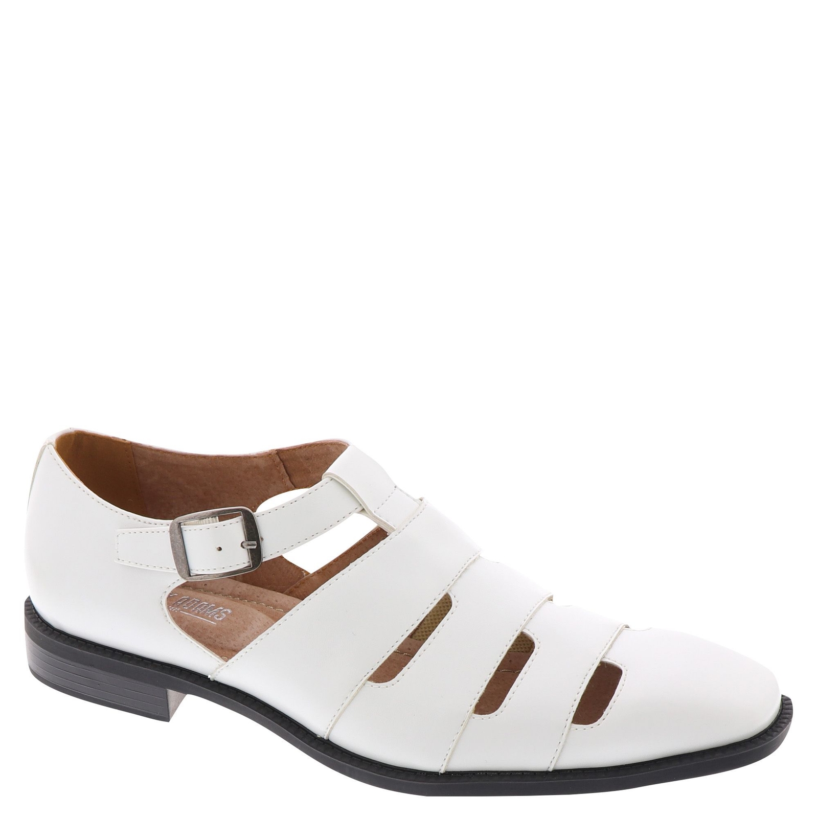Stacy Adams Calderon Men's White Sandal 12 M