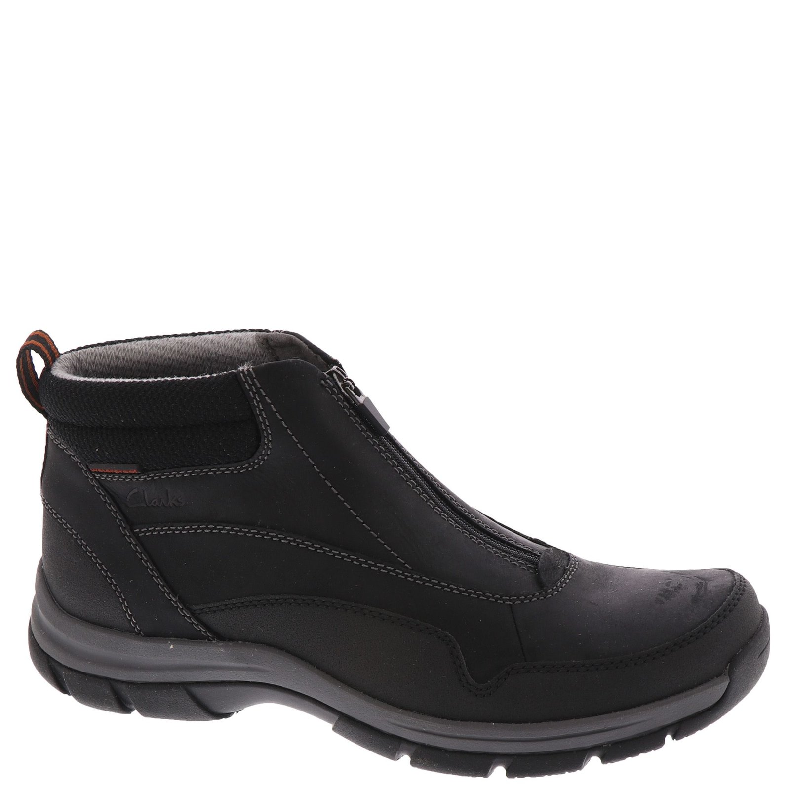 Clarks Kimball Zip Boots Men\'s Size 8 M Black Leather Clarks Men main image 3