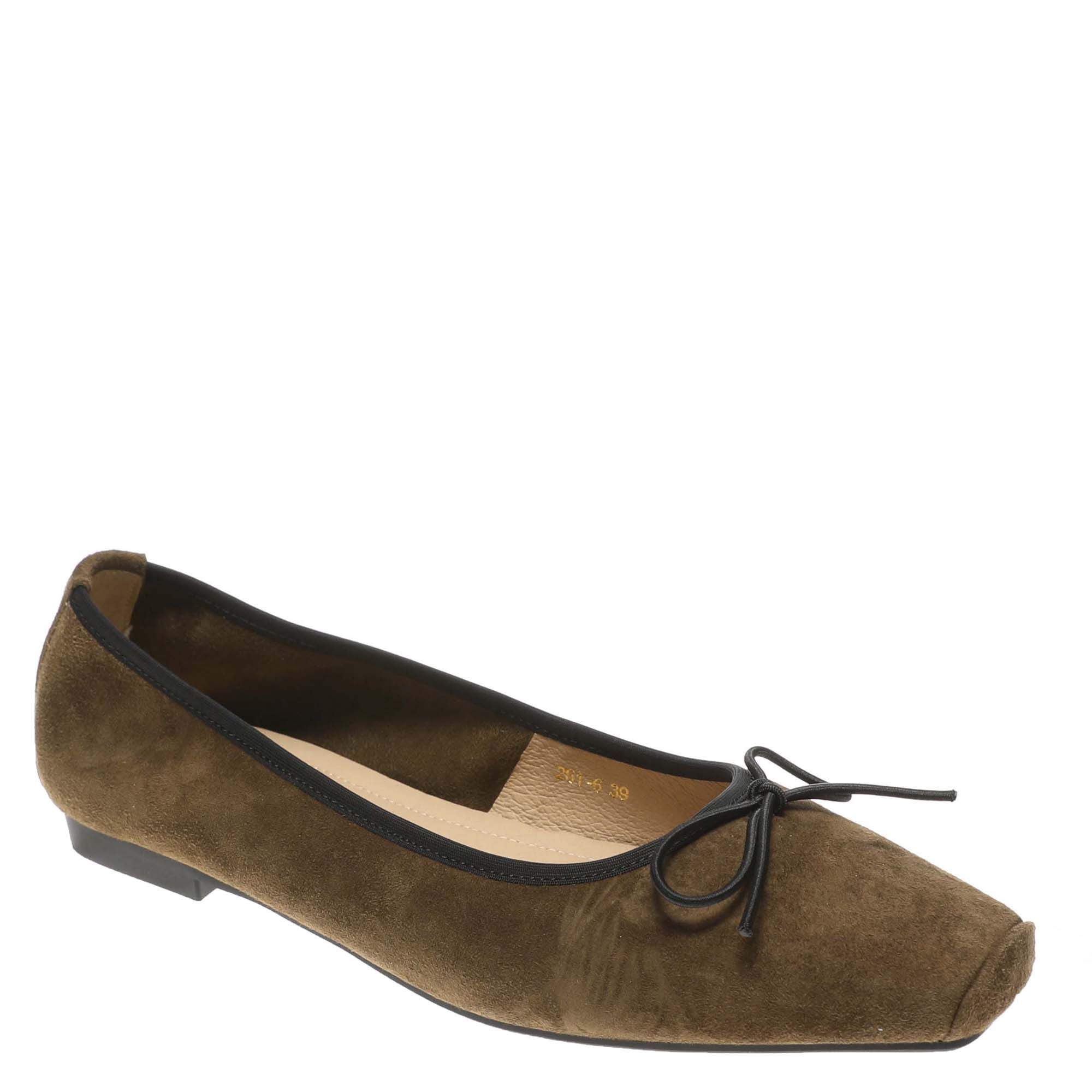 ALL BLACK Blunt and Bow Ballet Womens Slipper 22390₽