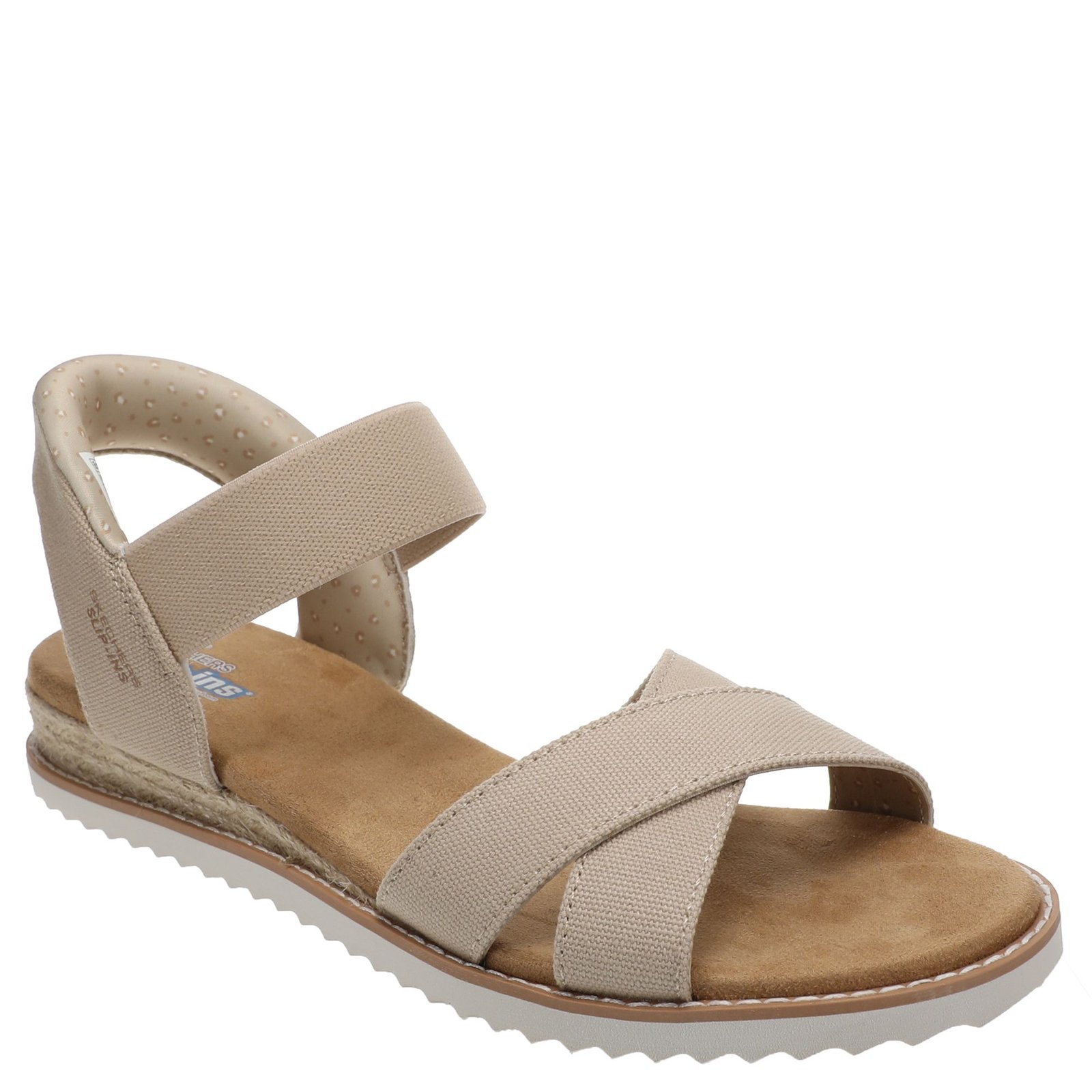 BOBS by Skechers Desert Kiss-Golden Lily Women's Tan Sandal 7.5 M