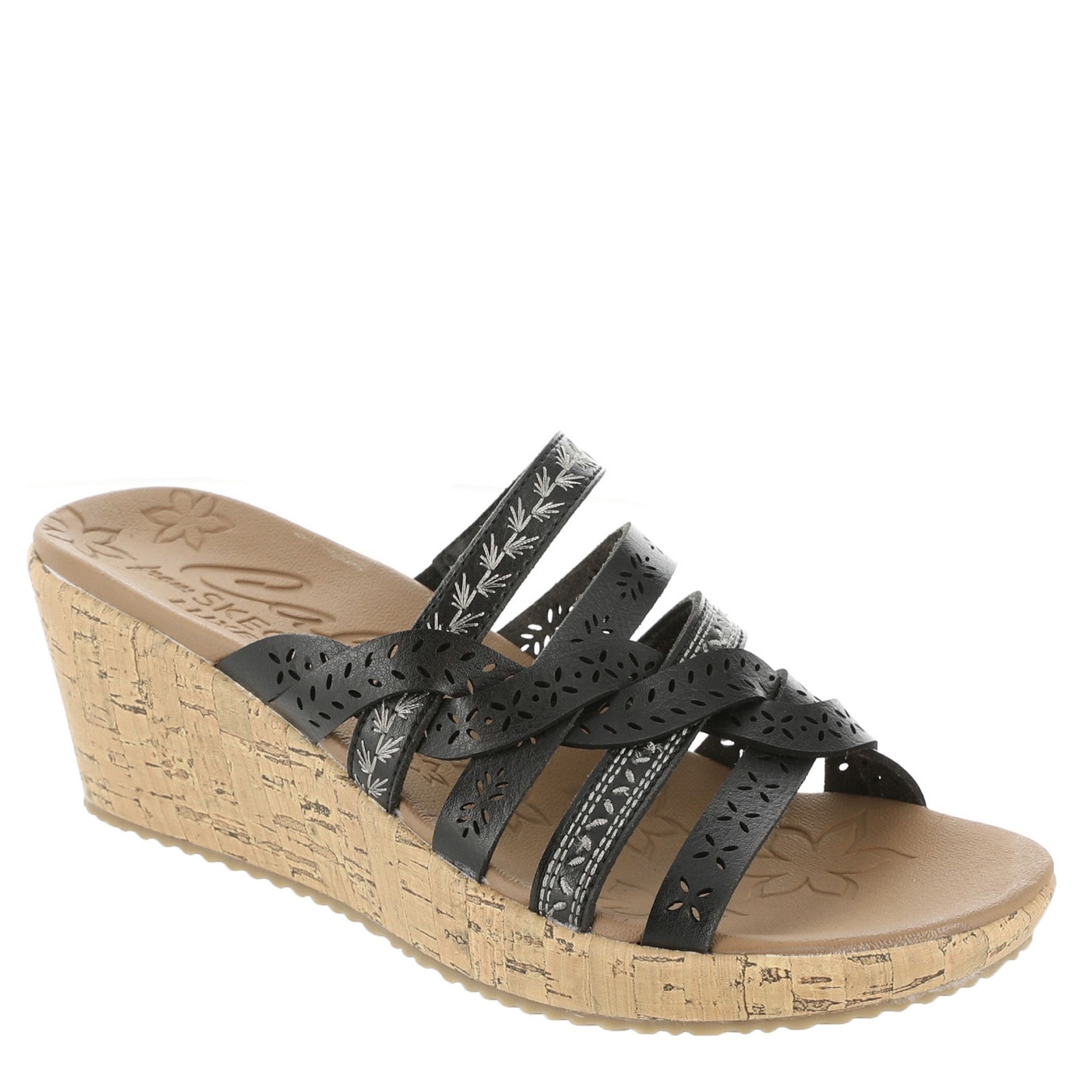 Skechers Cali Beverlee-New Resort Women's Black Sandal 9.5 M