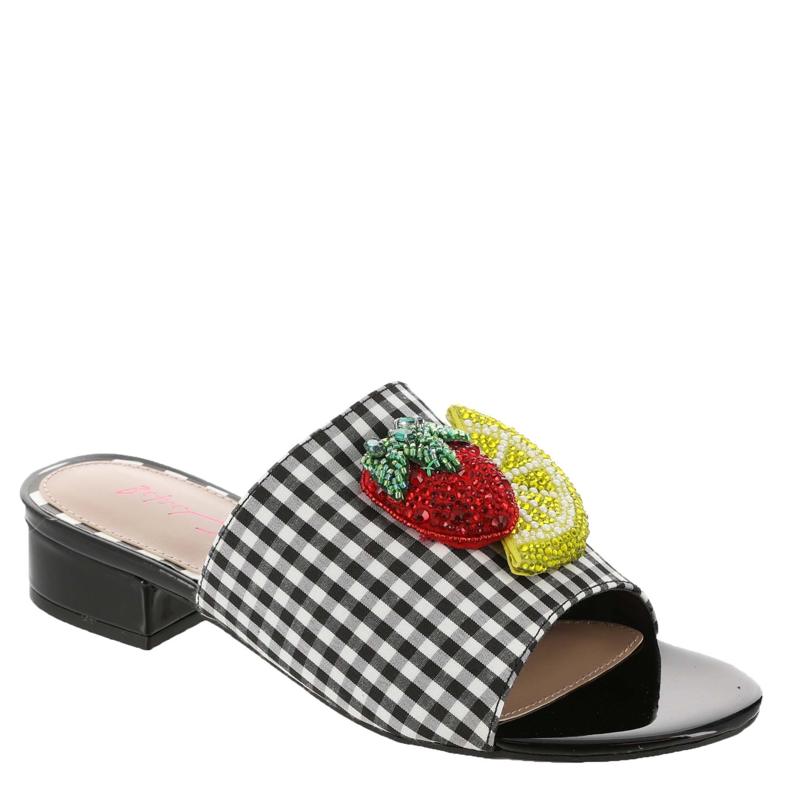 Betsey Johnson Lindyy Women's Black Sandal 8 M