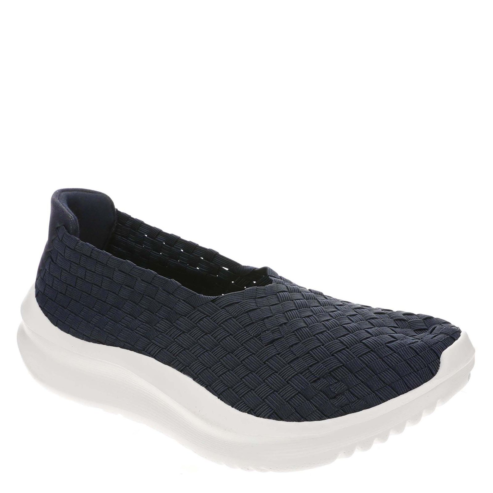 Clarks Solevana Weave Women's Navy Slip On 10 M
