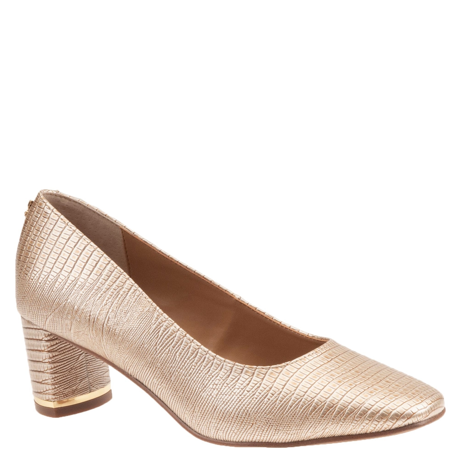 J. Renee Olivienne Women's Gold Pump 10 W -  739247582924