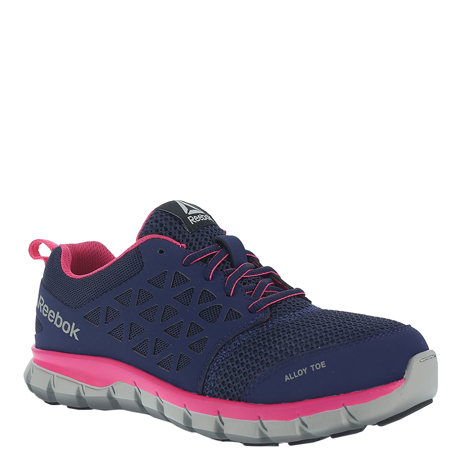 Reebok Work Sublite Cushion Work Alloy Toe Women's Navy Oxford 10.5 W