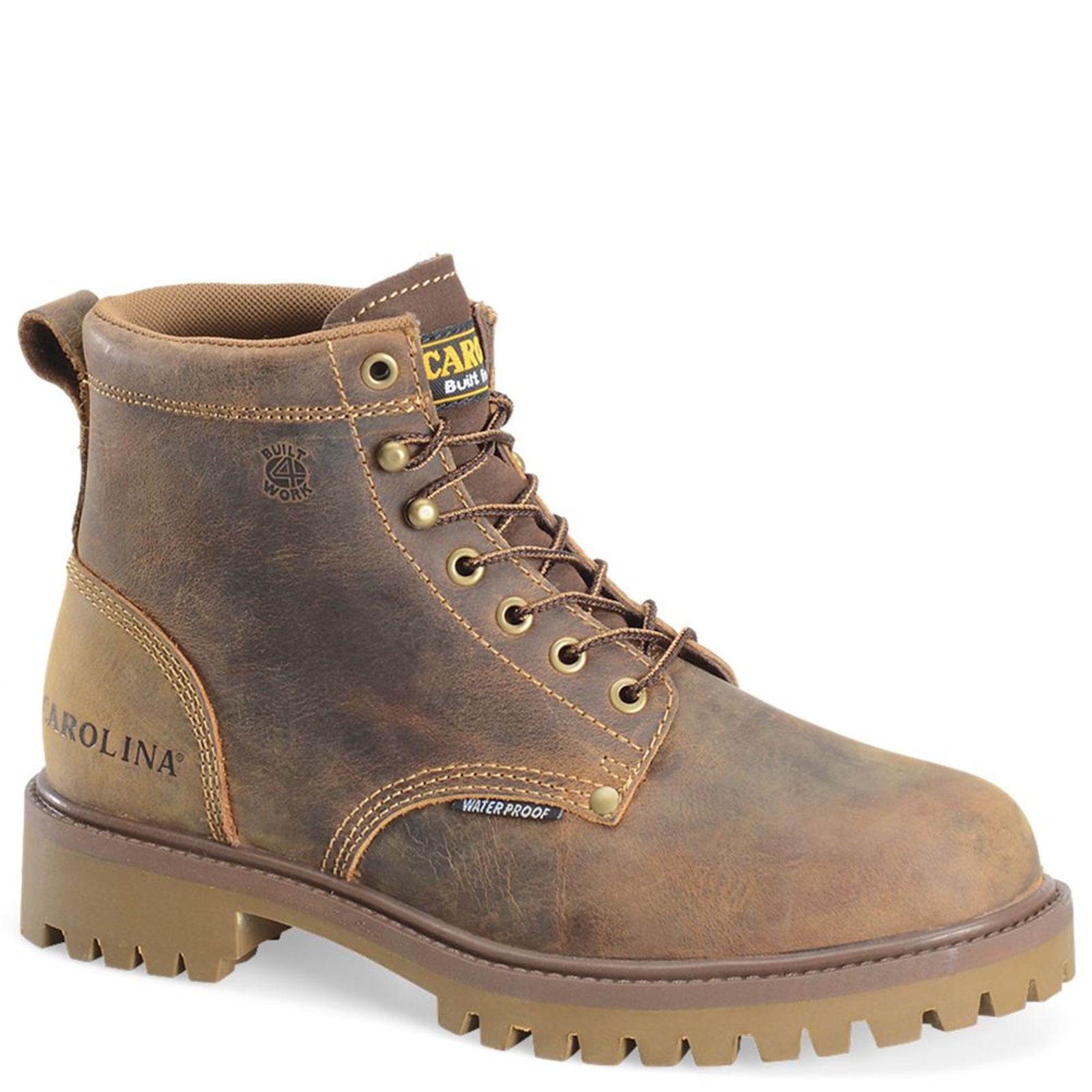 Carolina Marlboro LO Steel Toe Men's Brown Boot 8 M