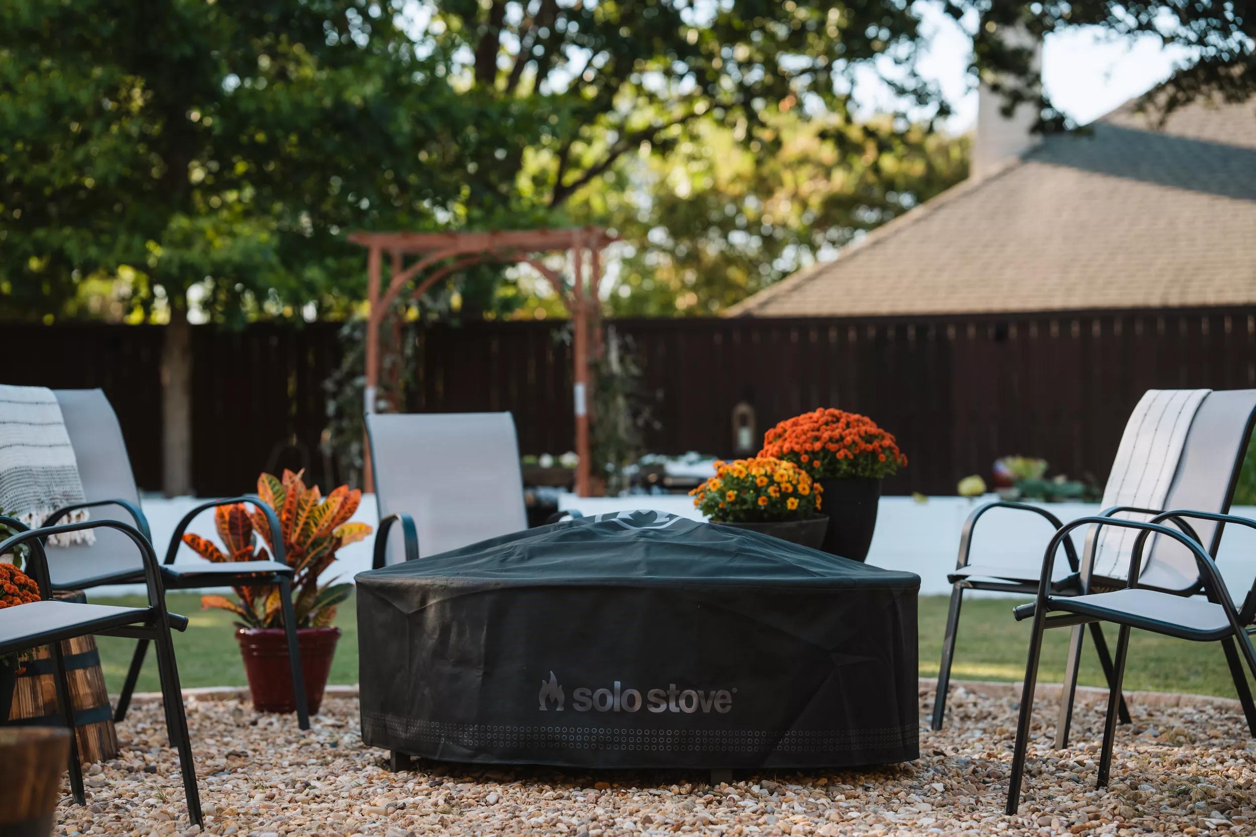 Fire Pit Surround Shelter