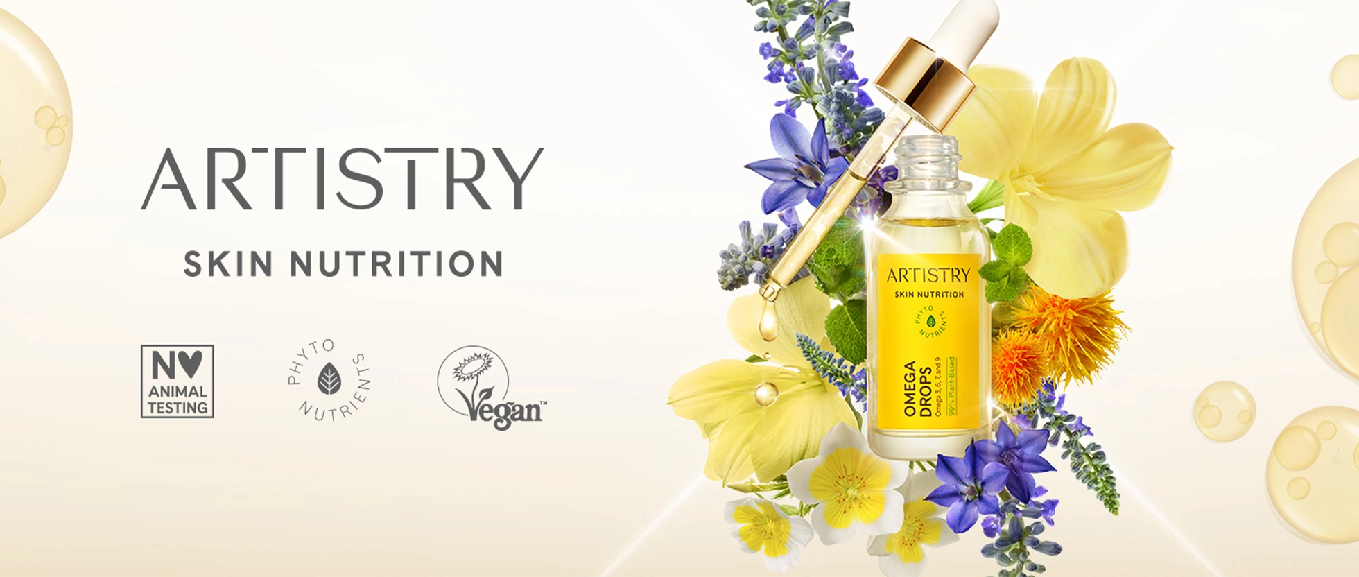 Artistry Skin Nutrition Omega Drops - The purest essence of hydration