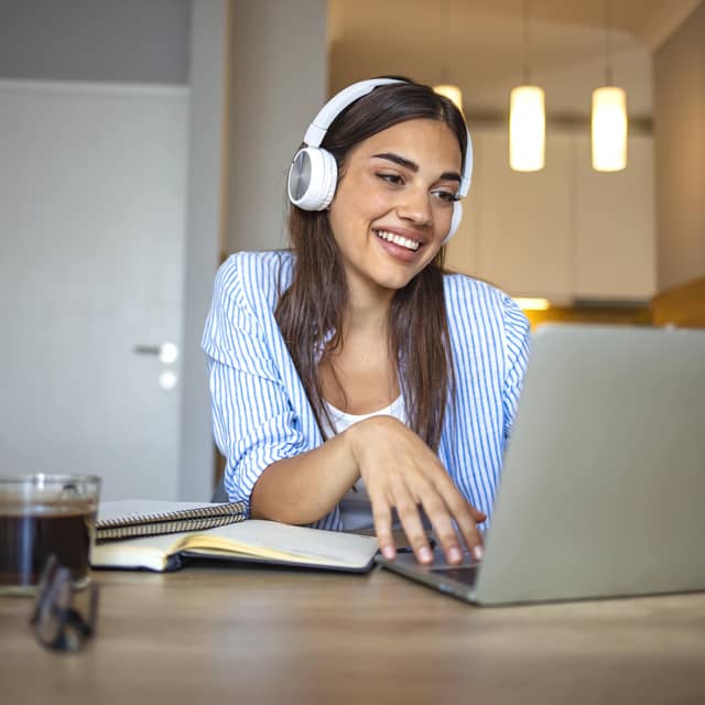 Online language course