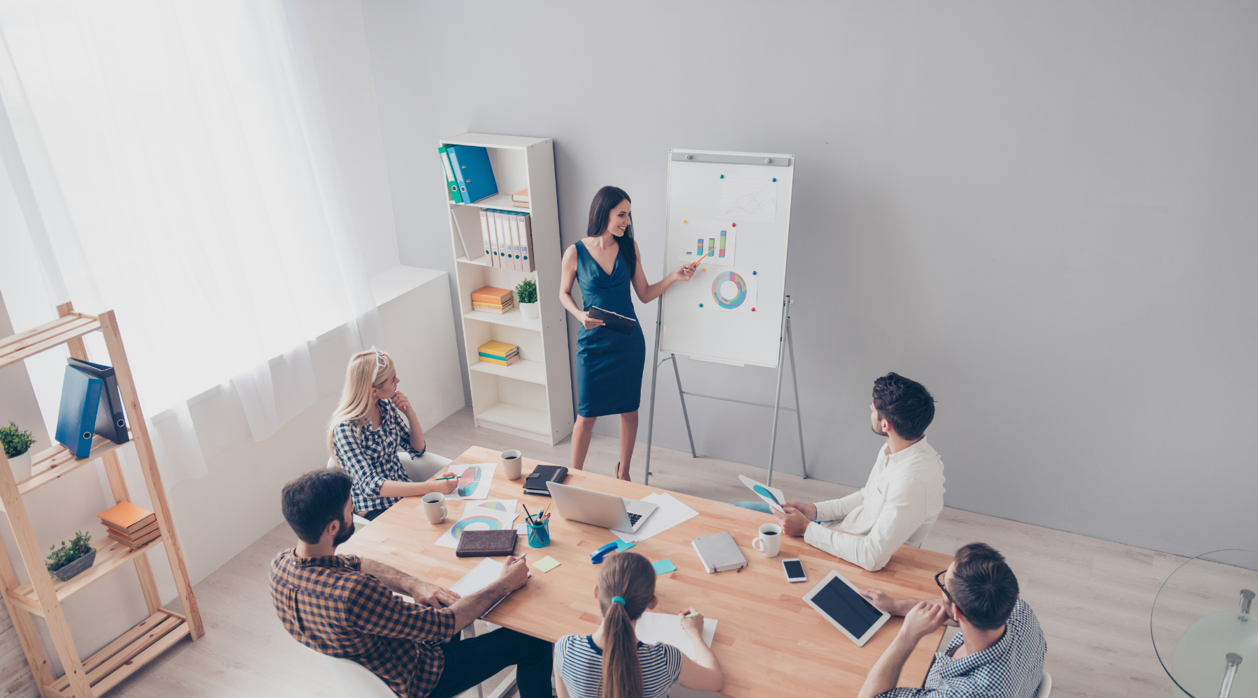 In-person language training for companies