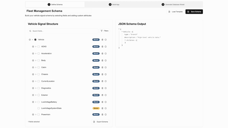 GIF showing the vehicle signal data in action.
