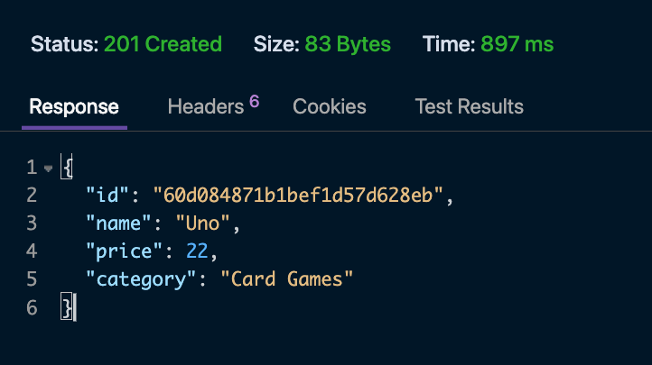 mongodb .net screenshot #2 - create