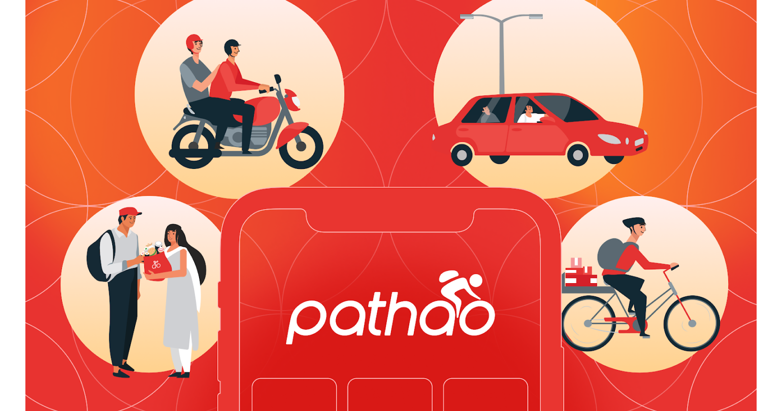 Pathao App illustration