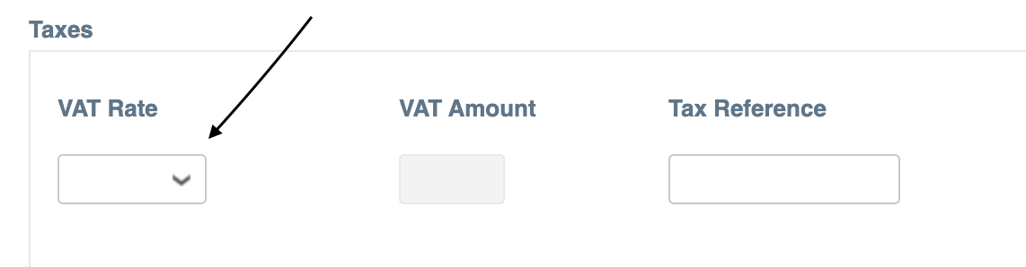 Step 7 screenshot - VAT Rate (if applicable)