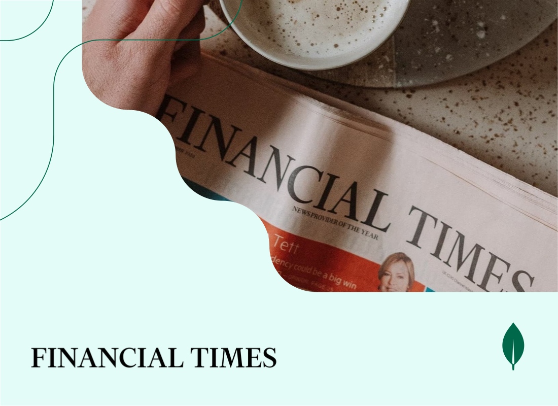 An illustration Financial Times newspapers.