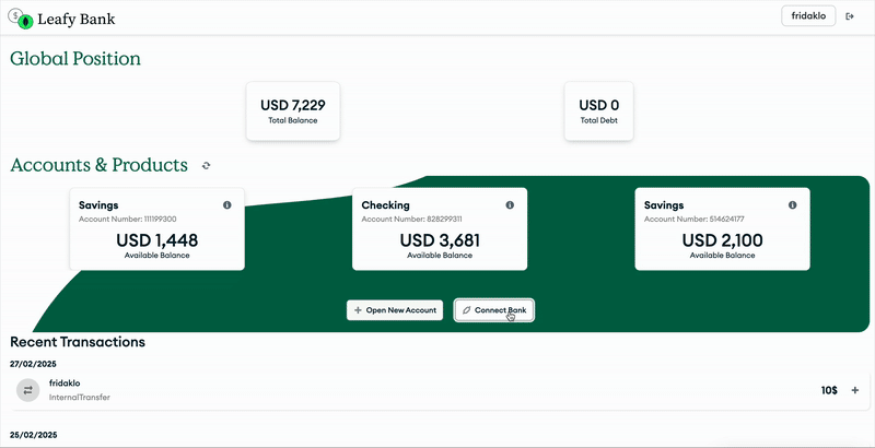 Open Finance Data Store