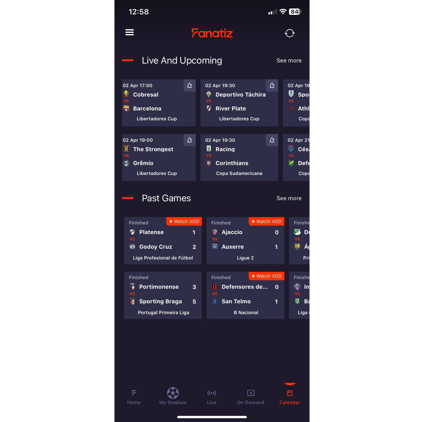 An illustration depicting  Fz Sports mobile app - Live and upcoming games calendar
