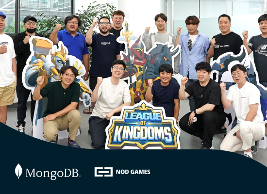 The League of Legends team from NOD Games, with team members participating in a gaming event.