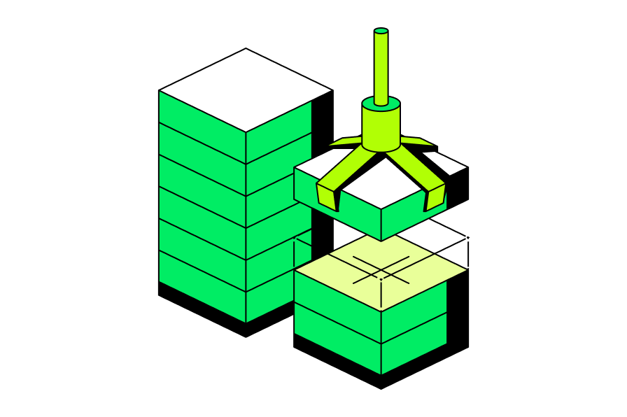 Illustration of the architectural center