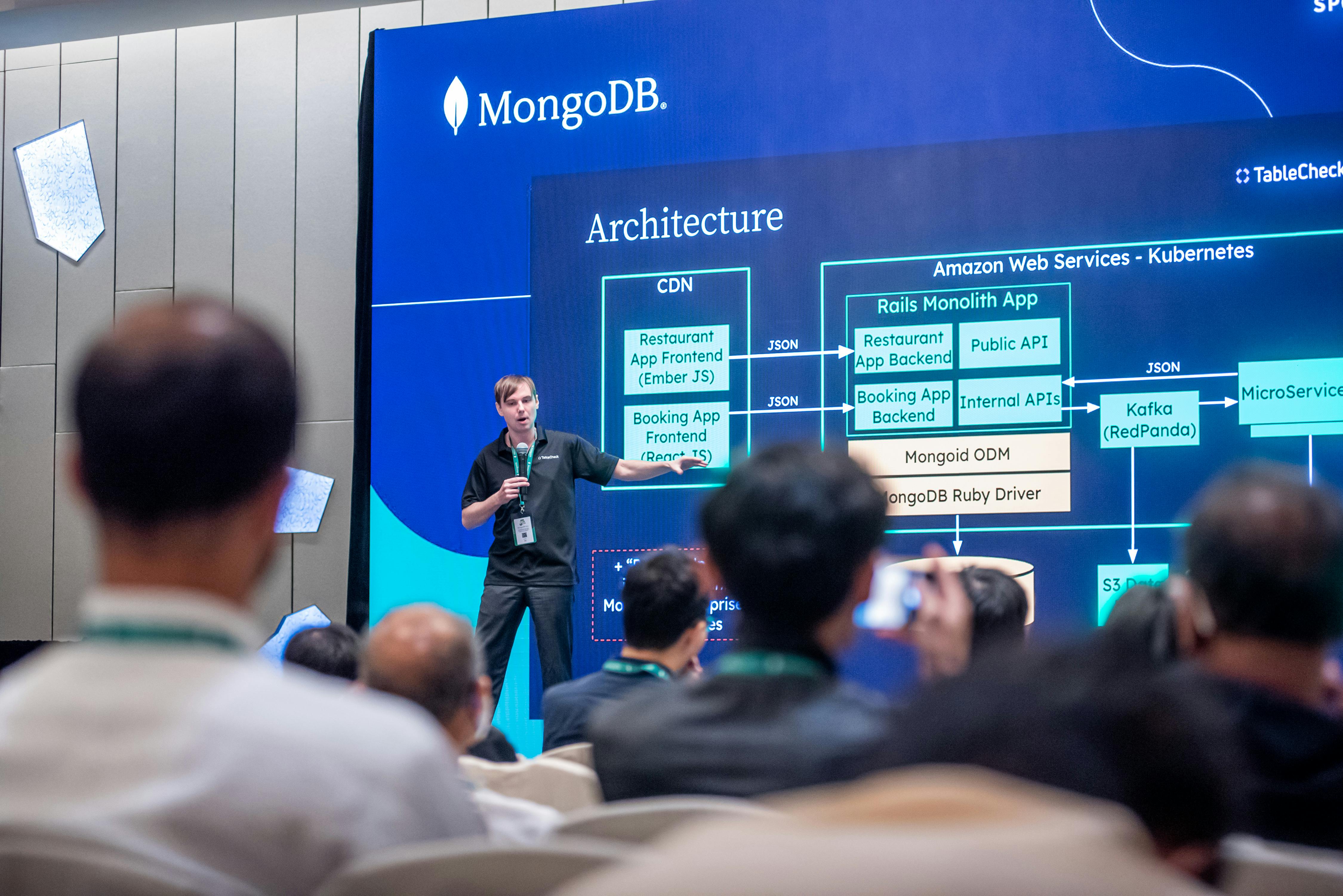 Presentation at MongoDB Days Singapore