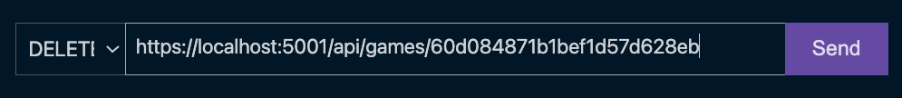 mongodb .net screenshot - delete