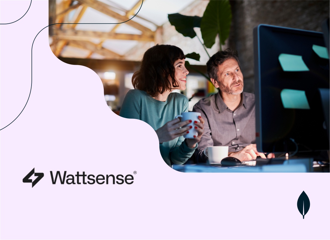 An image of a man and woman working in the office.