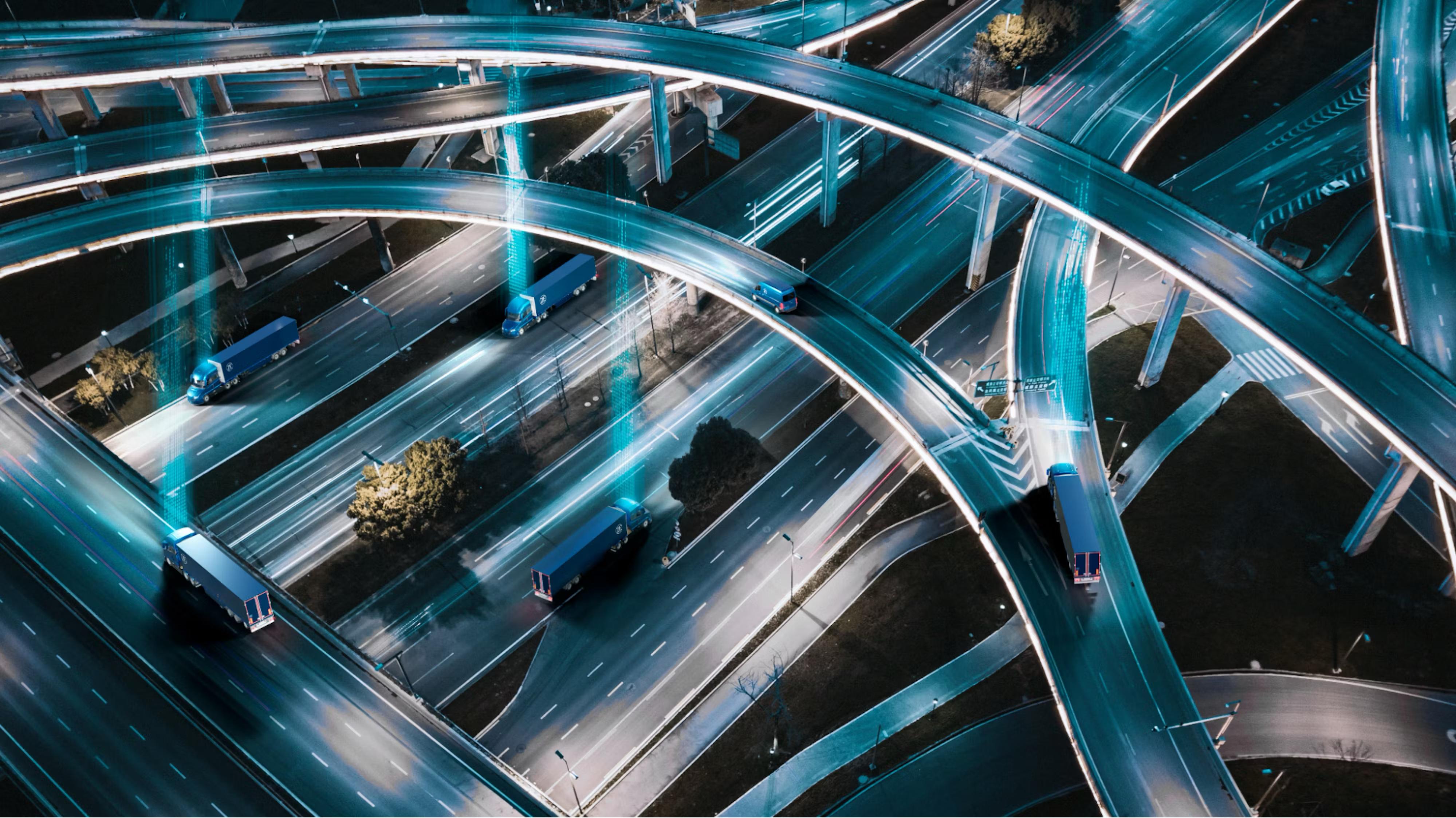Image of a multi-level road junction.