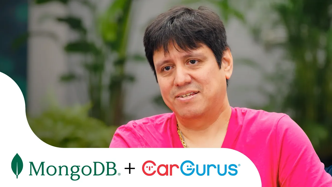 Carlos Suarez, senior database engineer at CarGurus, shares how CarGurus accelerates time to market and reduces costs on MongoDB Atlas.