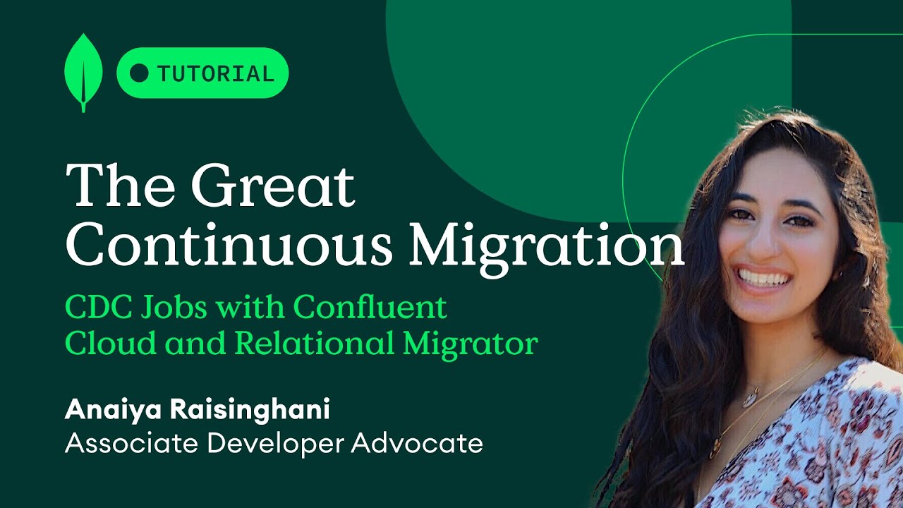 The Great Continuous Migration: CDC Jobs with Confluent Cloud and Relational Migrator