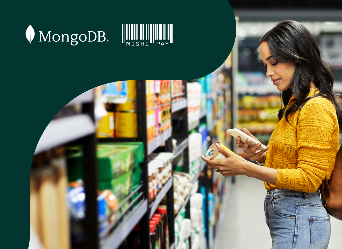 The customer buys the product using mobile app