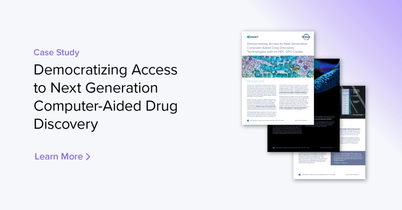 Exxact Enables HPC at TandemAI in Democratizing Computer Aided Drug Discovery