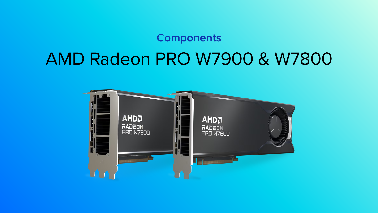 AMD Radeon™ PRO Graphics Cards for Workstations