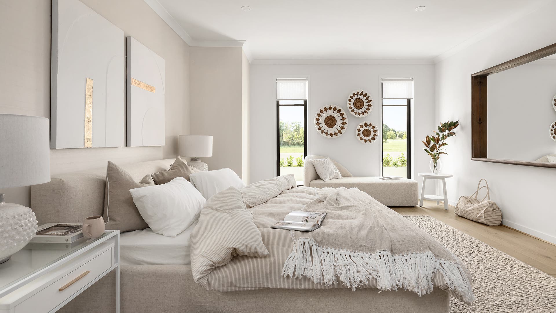 Monaco 26 master bedroom on display in Sunbury