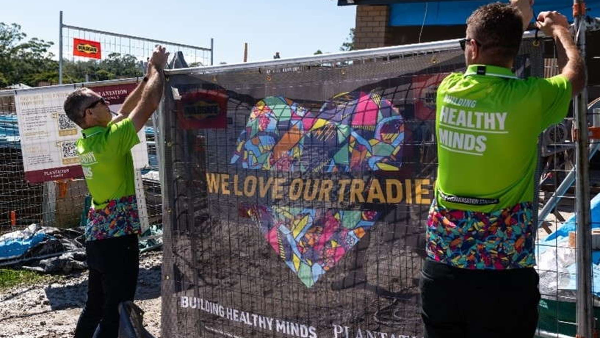 Plantation homes construction site