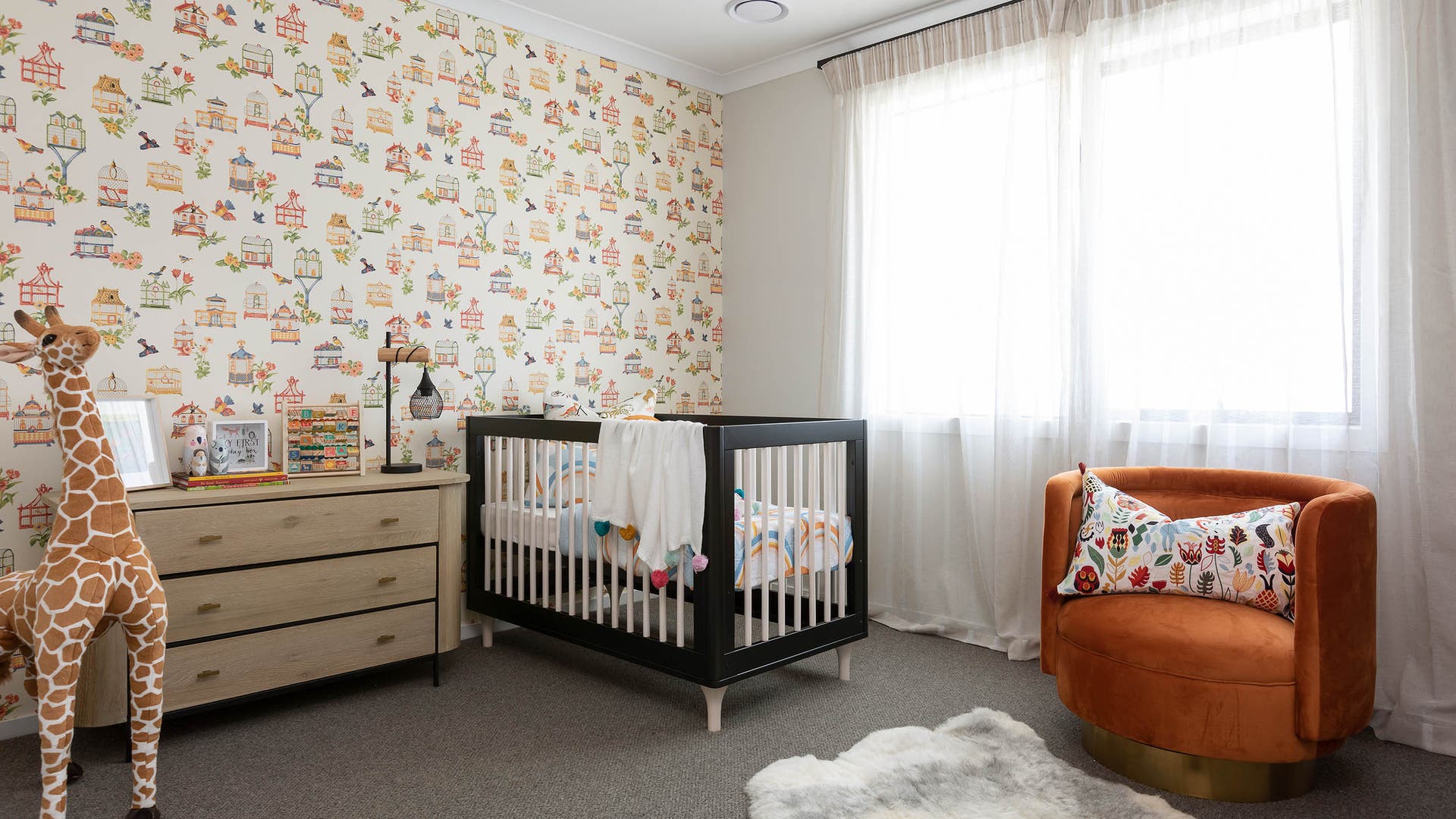 Multi coloured nursery