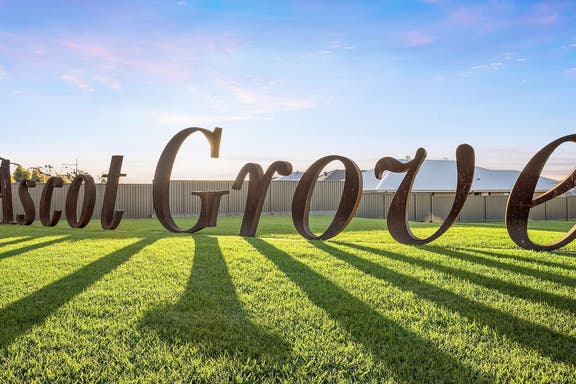 Ascot Grove estate signage