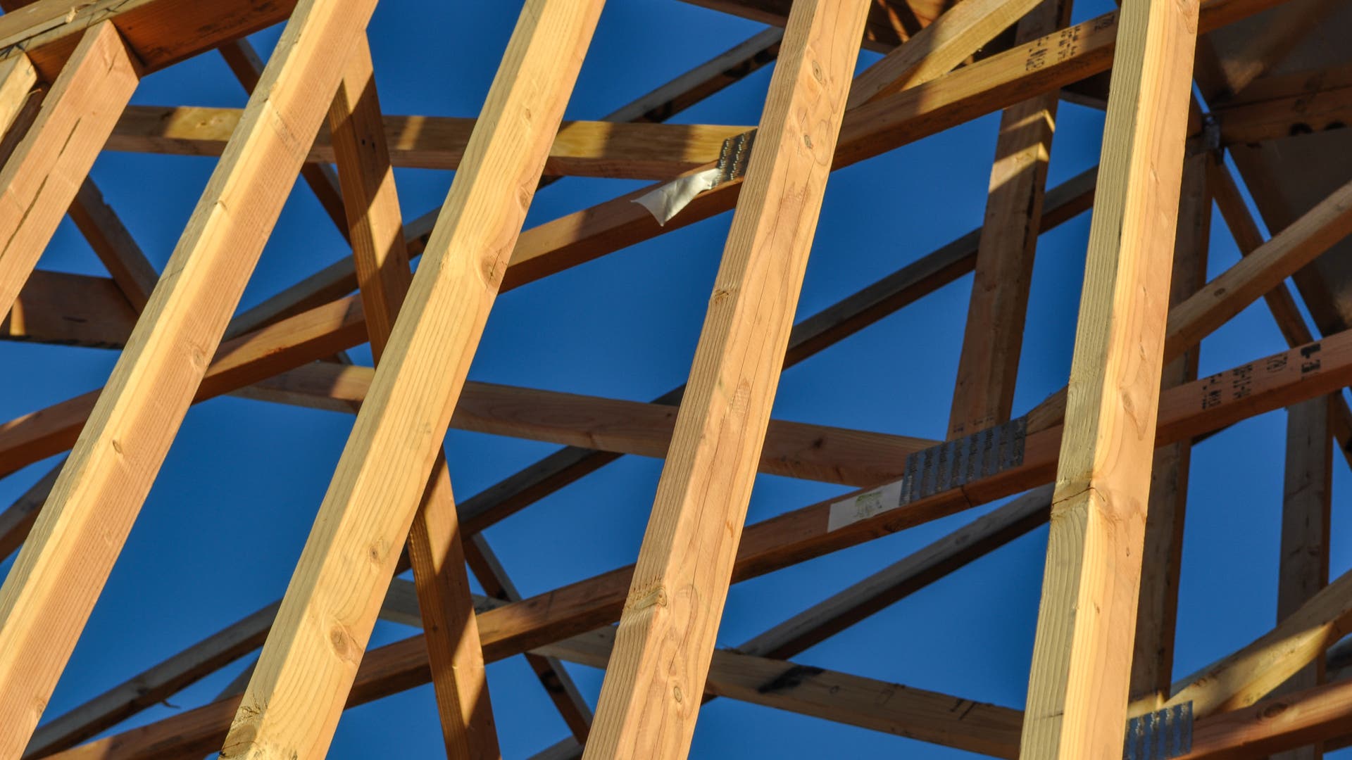 Timber framing for a new home