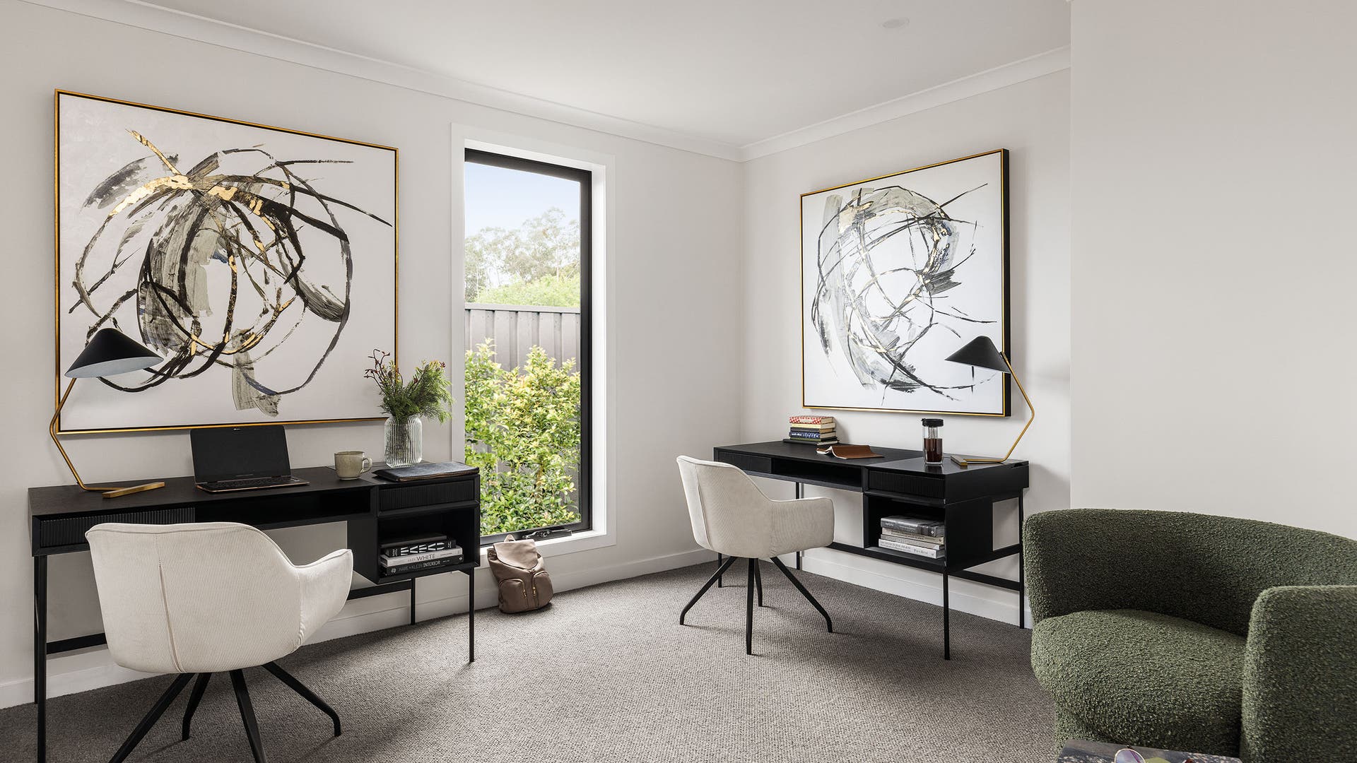 Airlie 41R study room on display in Kalkallo