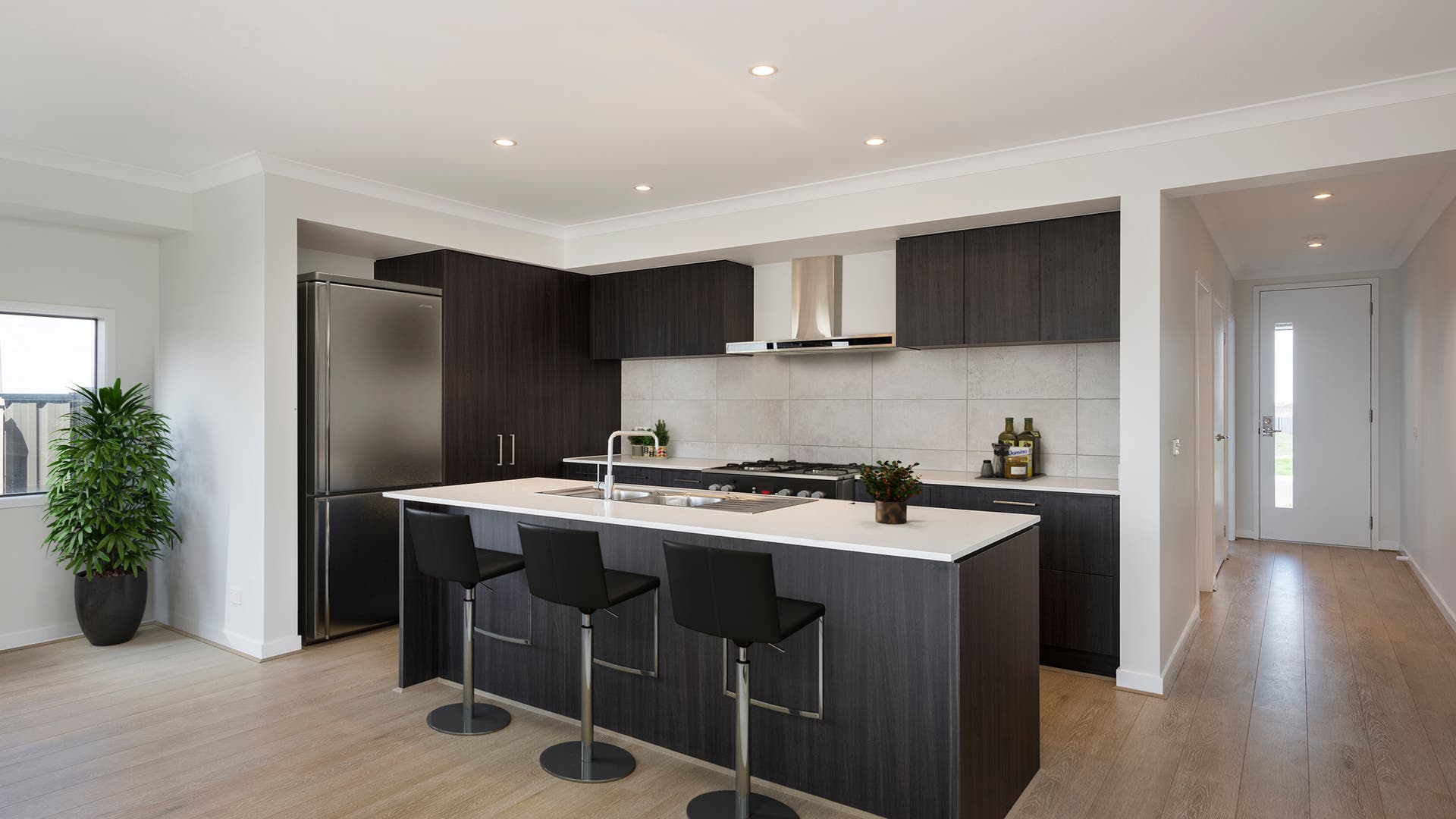 Luxury kitchen fitout in a newly built home