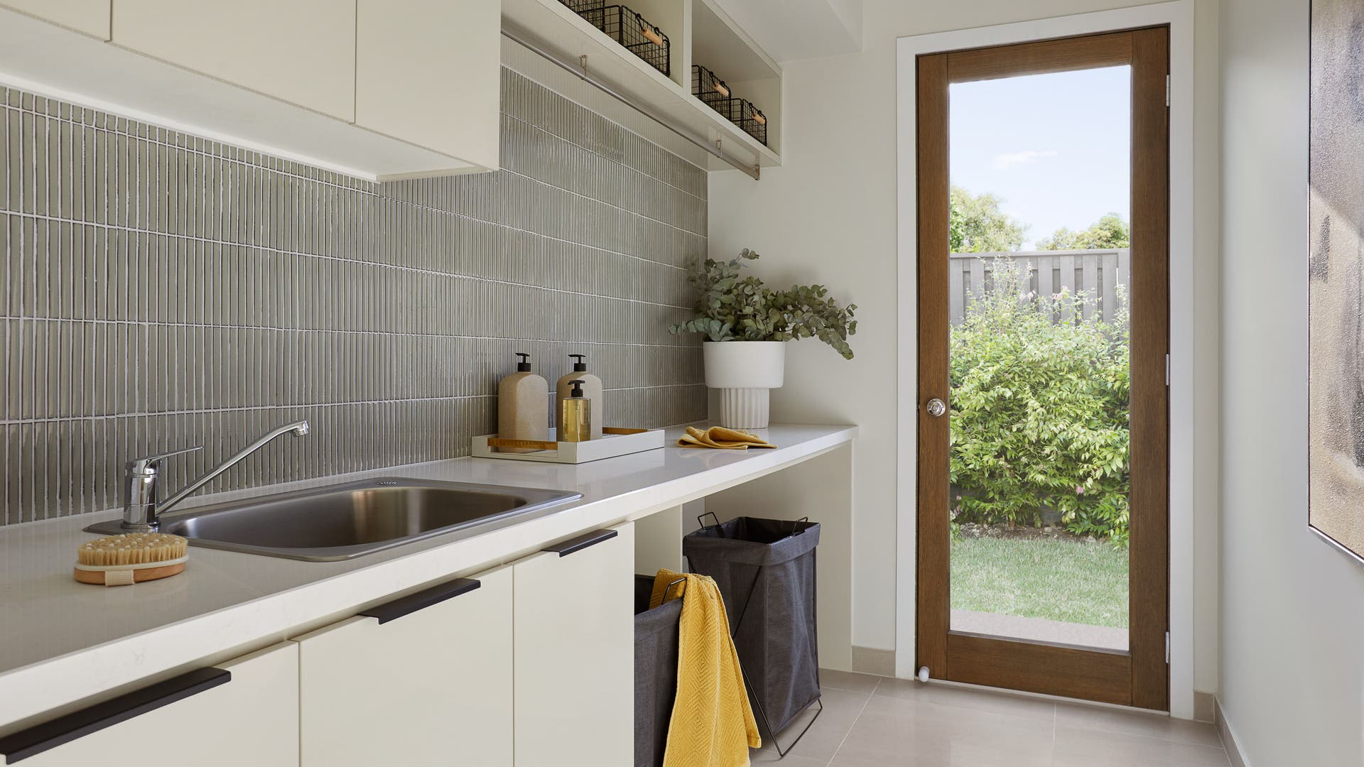Valletta series laundry on display in Sunbury