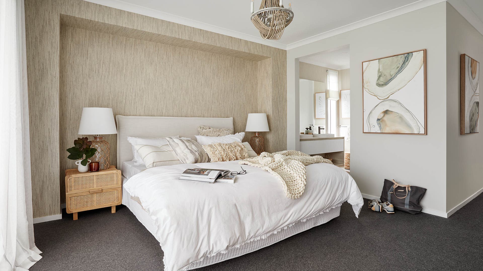 Palace 33 Master bedroom on display in Berwick